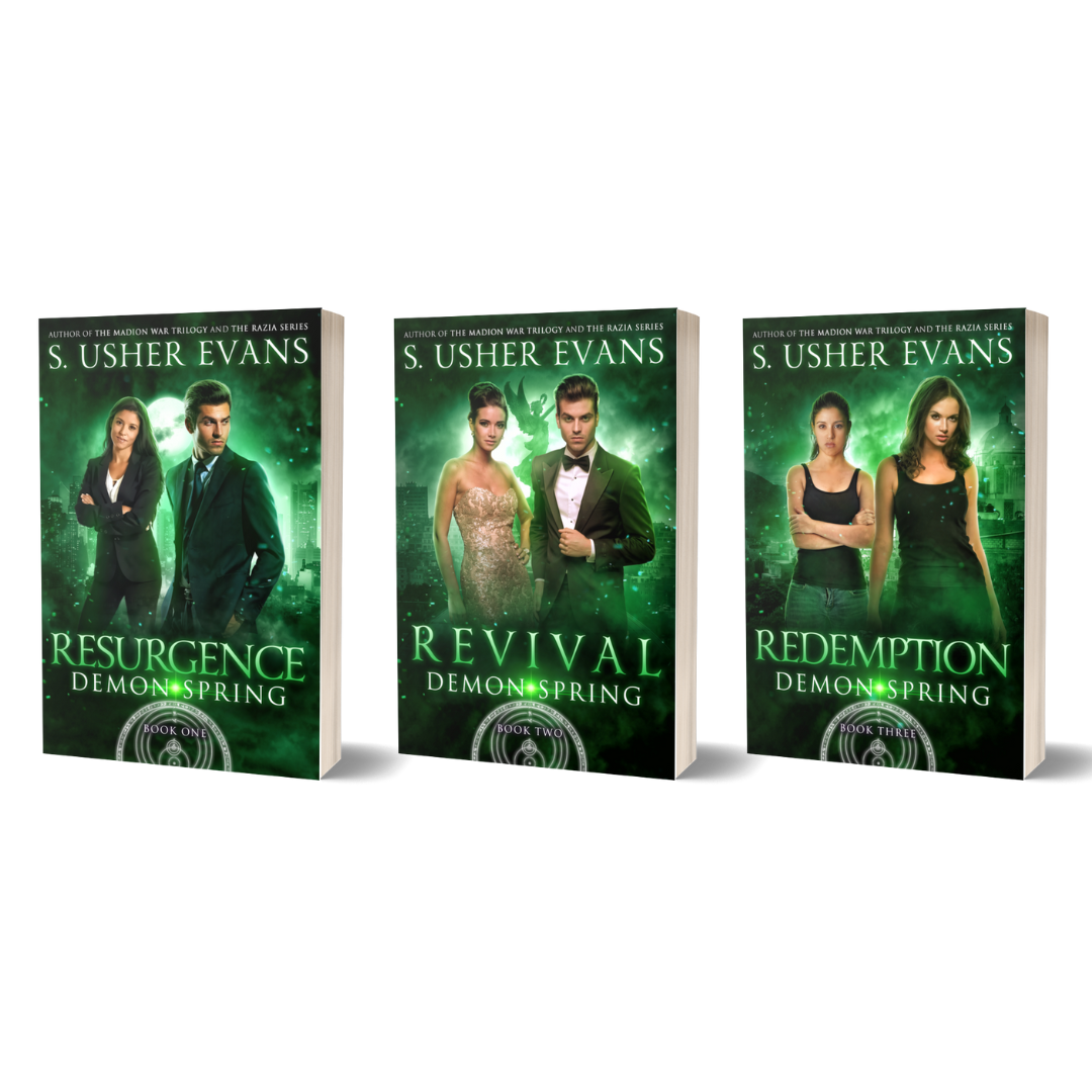 Demon Spring Paperback Bundle (Books 1-3)