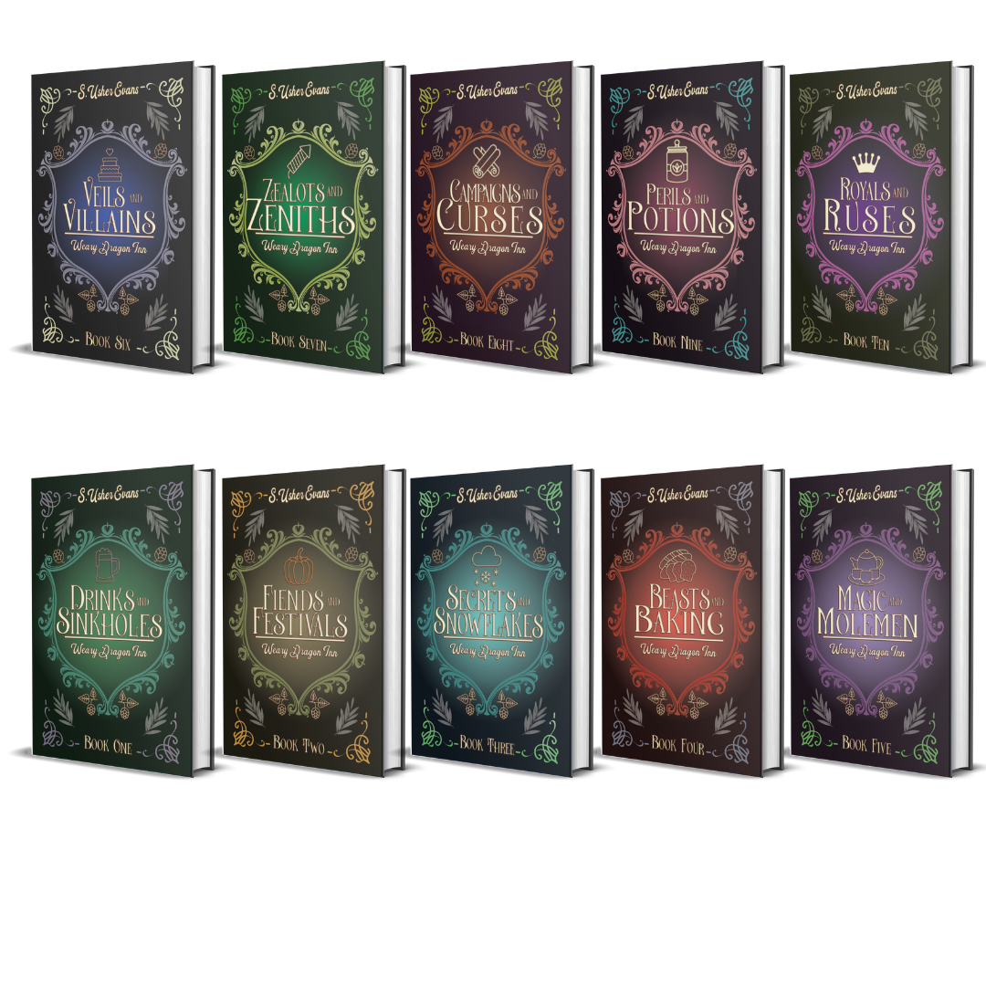 The Weary Dragon Inn Books 1-10 Hardcover Bundle