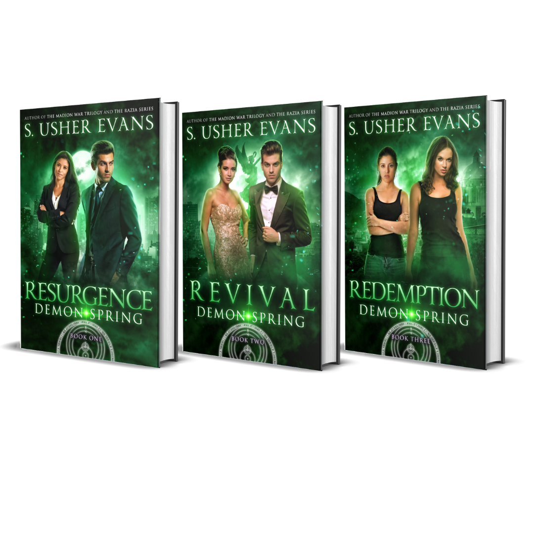 Demon Spring Hardcover Bundle (Books 1-3)