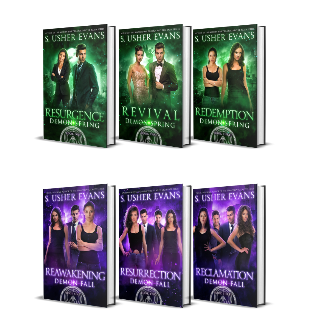 Demon Spring Complete Series Hardcover Bundle (Books 1-6)