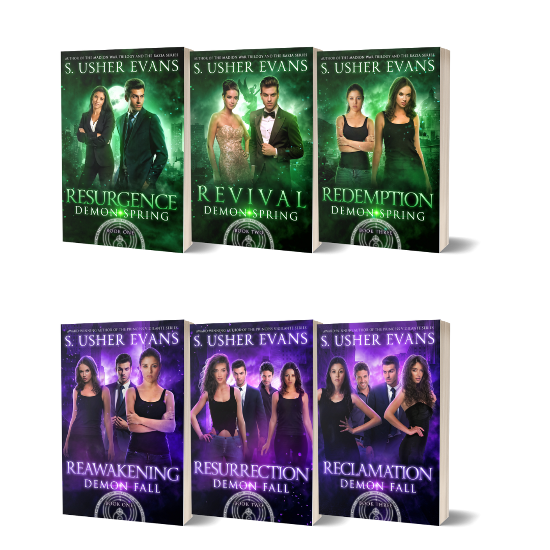 Demon Spring Complete Series Paperback Bundle (Books 1-6)
