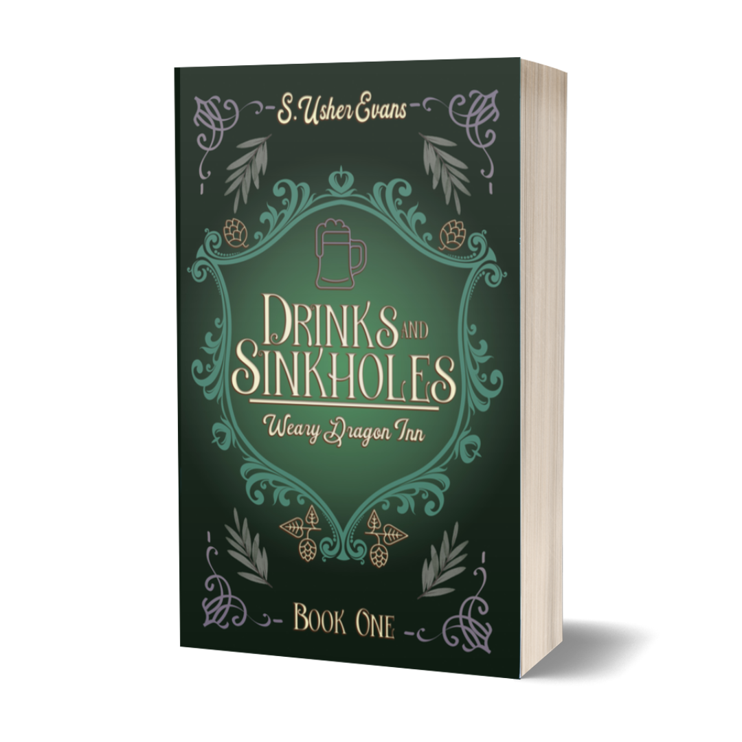 Drinks and Sinkholes Paperback image 0